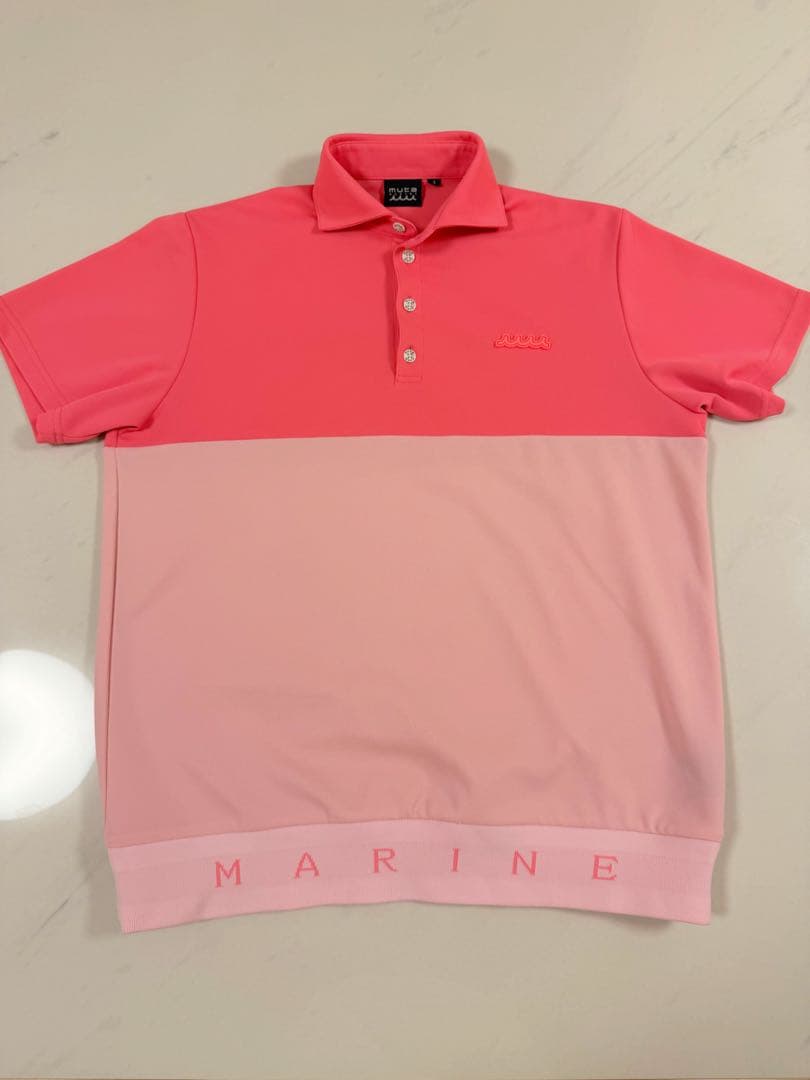 【定価¥22,000】muta ポロシャツ ピンク