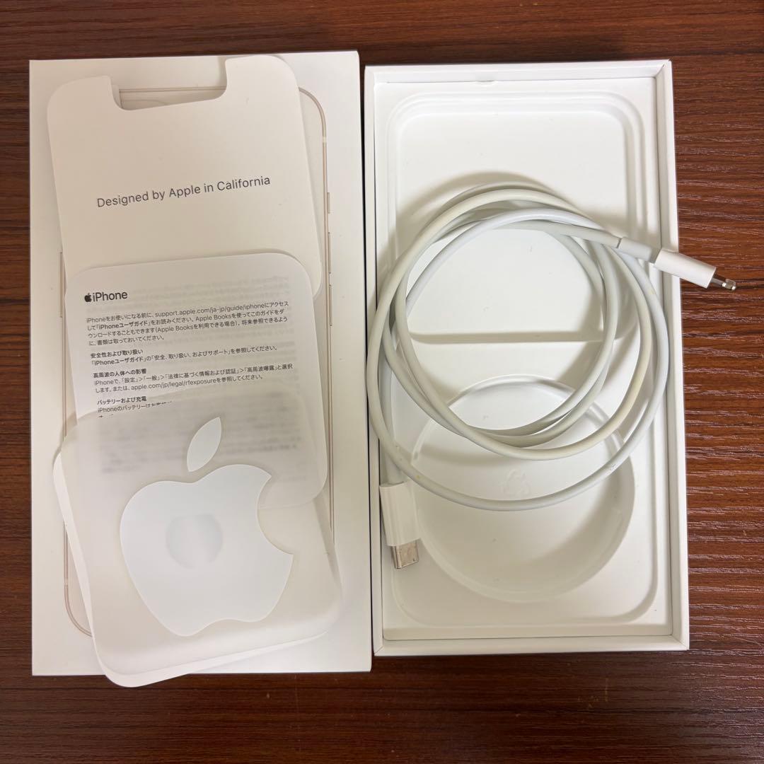 iPhone13 256gb simフリー　スターライト