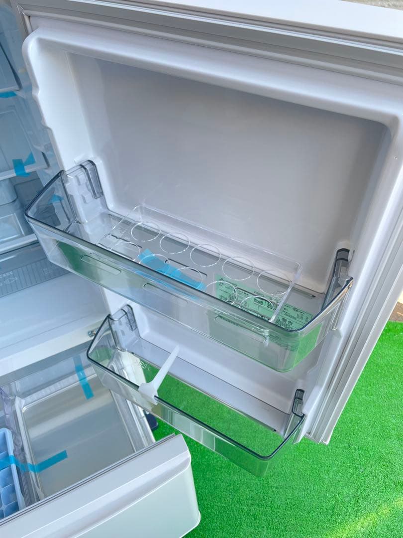 665新品✨ 三菱 おしゃれマットホワイト 2ドア冷蔵庫 146L 2024年製