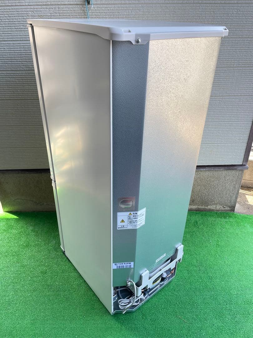 665新品✨ 三菱 おしゃれマットホワイト 2ドア冷蔵庫 146L 2024年製