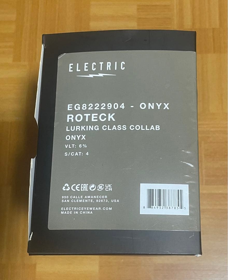 新品ELECTRIC ROTECK LURKING コラボ オニキス ケース付