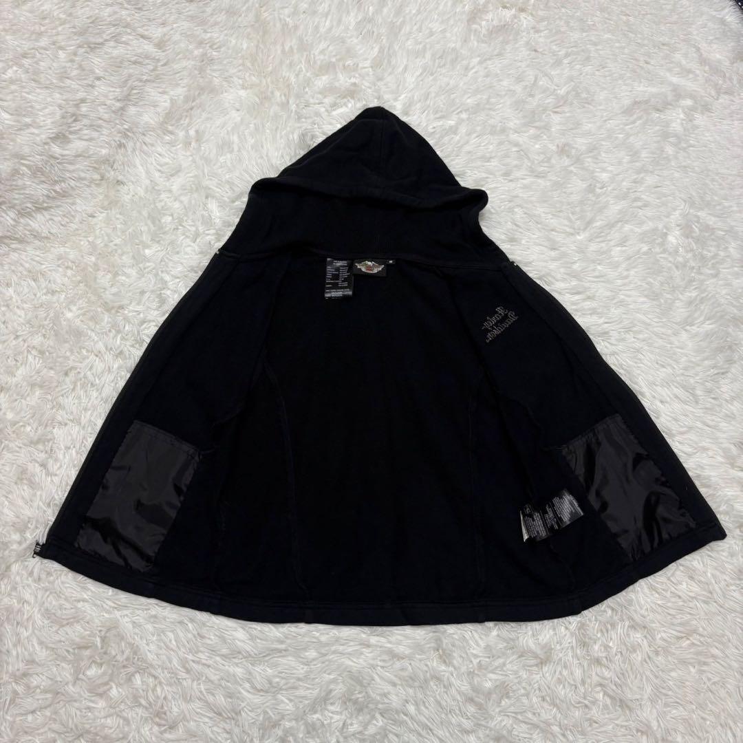 ◎ハーレーダビットソン 3way ビッグロゴ 刺繍 フード付き アメリカン 1