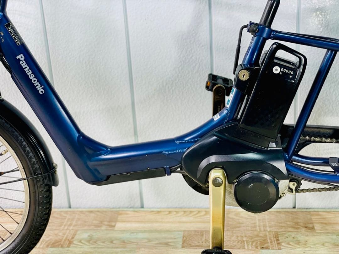 2474パナソニック12アンペア　子供乗せ　電動アシスト自転車