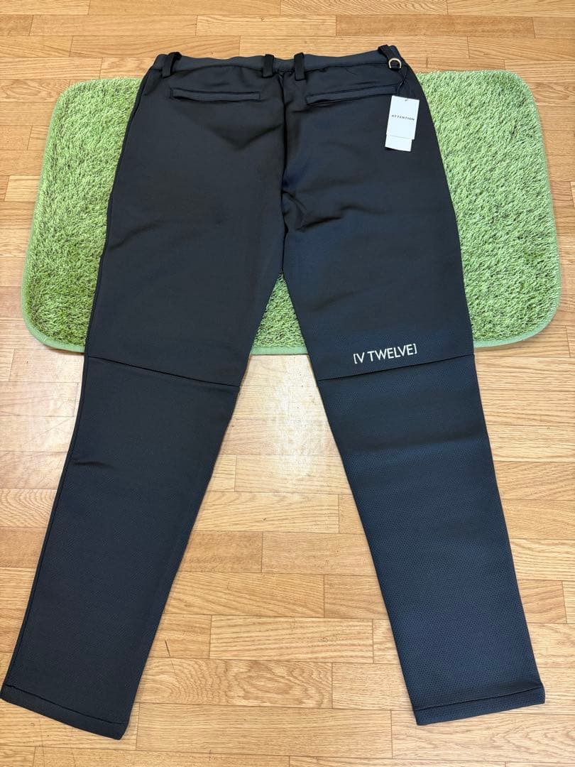 新品正規品V12 メンズ GAME PANTS ダンボールニットストレッチパンツ
