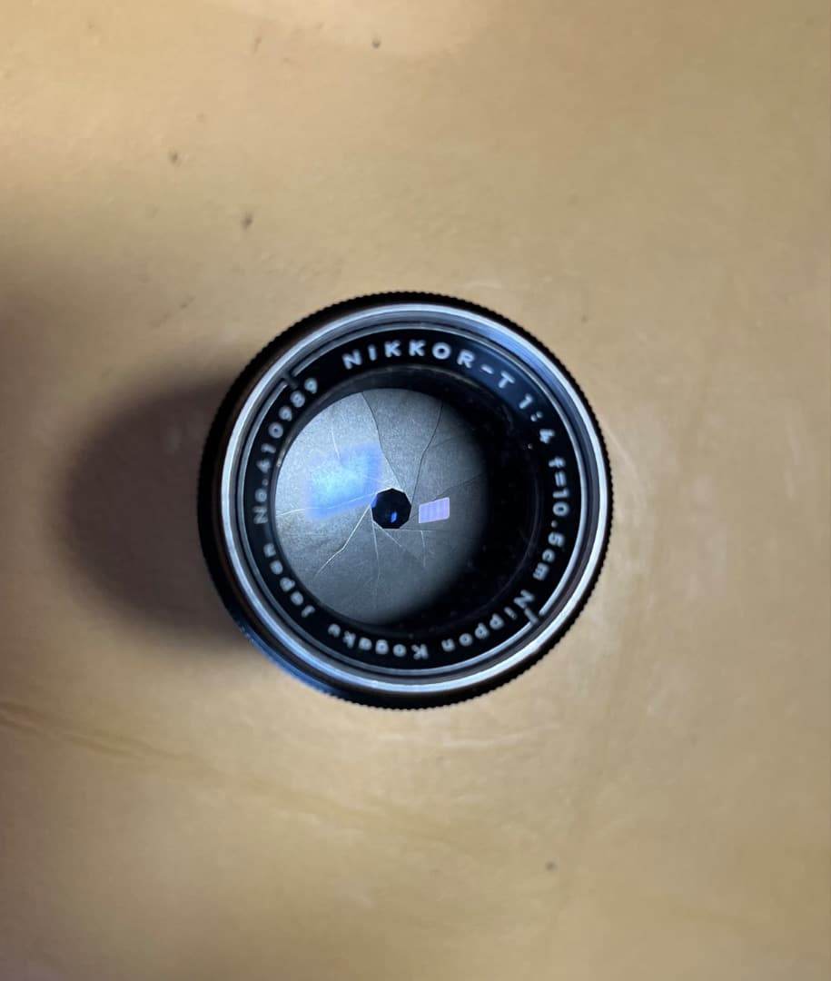 美品ニッコール10.5cm f4 ニコンSマウント
