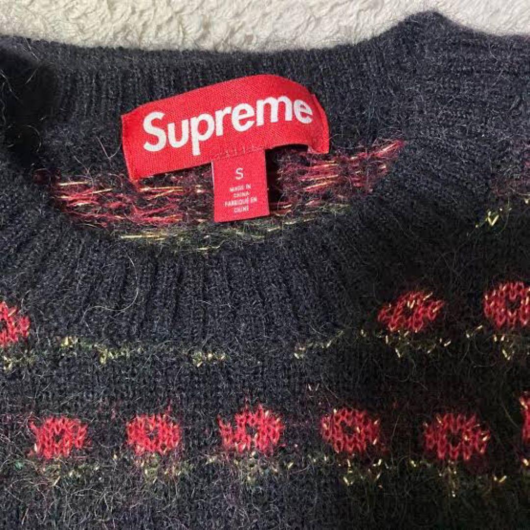 【試着のみ/S】Supreme 25FW Flowers Sweater