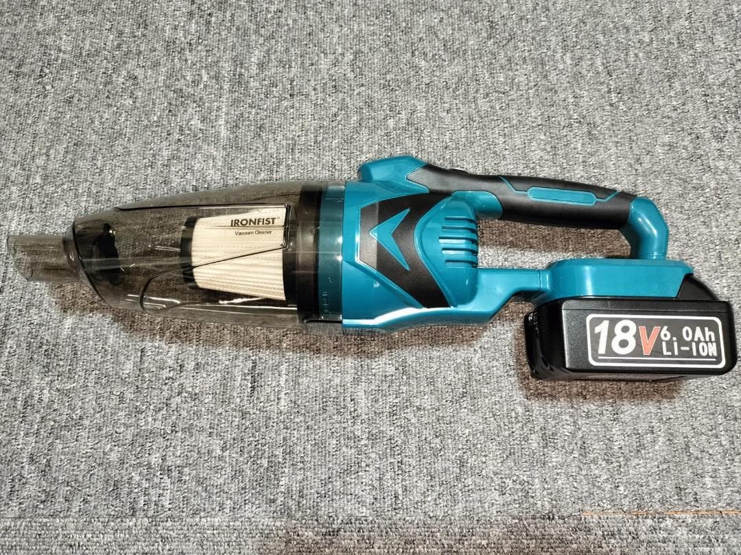 AIRONFISTコードレス掃除機、10000pa吸引力、5種類掃除モード，コー