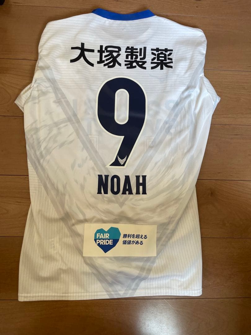 ブラウンノア賢信　徳島ヴォルティスユニホーム　直筆サイン