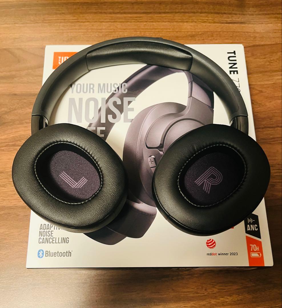 JBL Tune 770NC ワイヤレスヘッドホン　ブラック