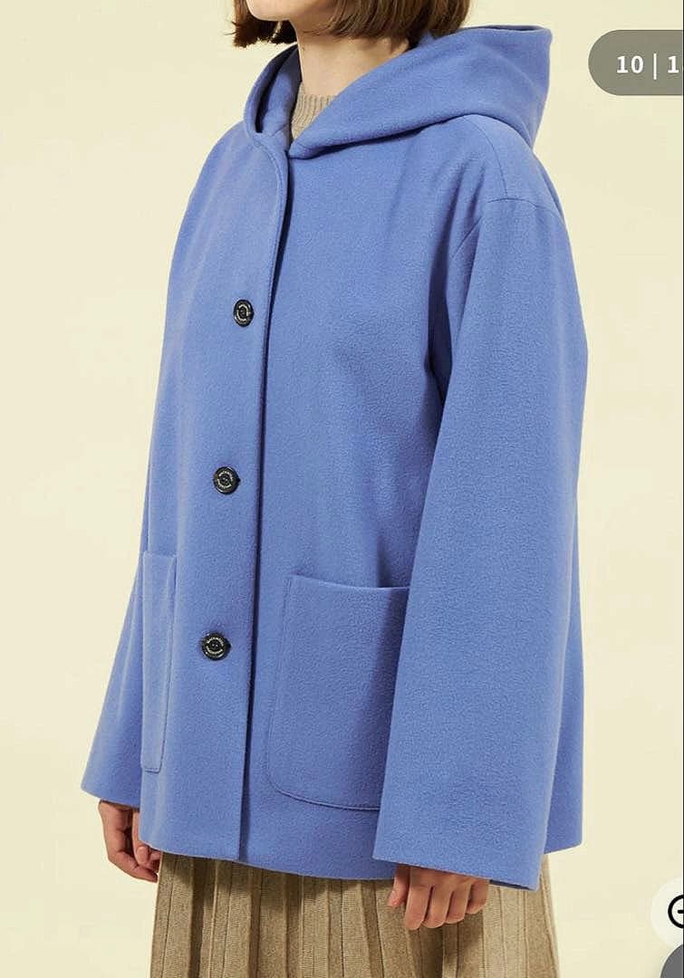 【新品】MACKINTOSH PHILOSOPHYウールコート ミドル丈ネイビー