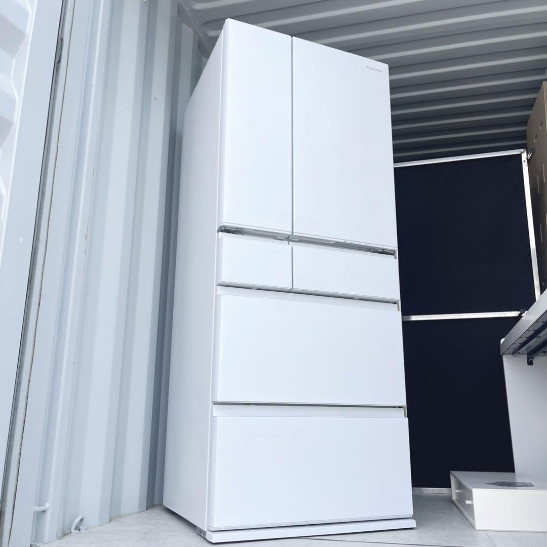 取付無料！パナソニックパーシャル搭載はやうま冷凍おしゃれ6ドア冷蔵庫！洗濯機