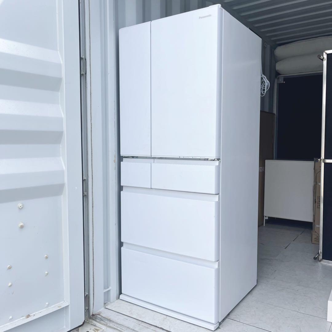 取付無料！パナソニックパーシャル搭載はやうま冷凍おしゃれ6ドア冷蔵庫！洗濯機