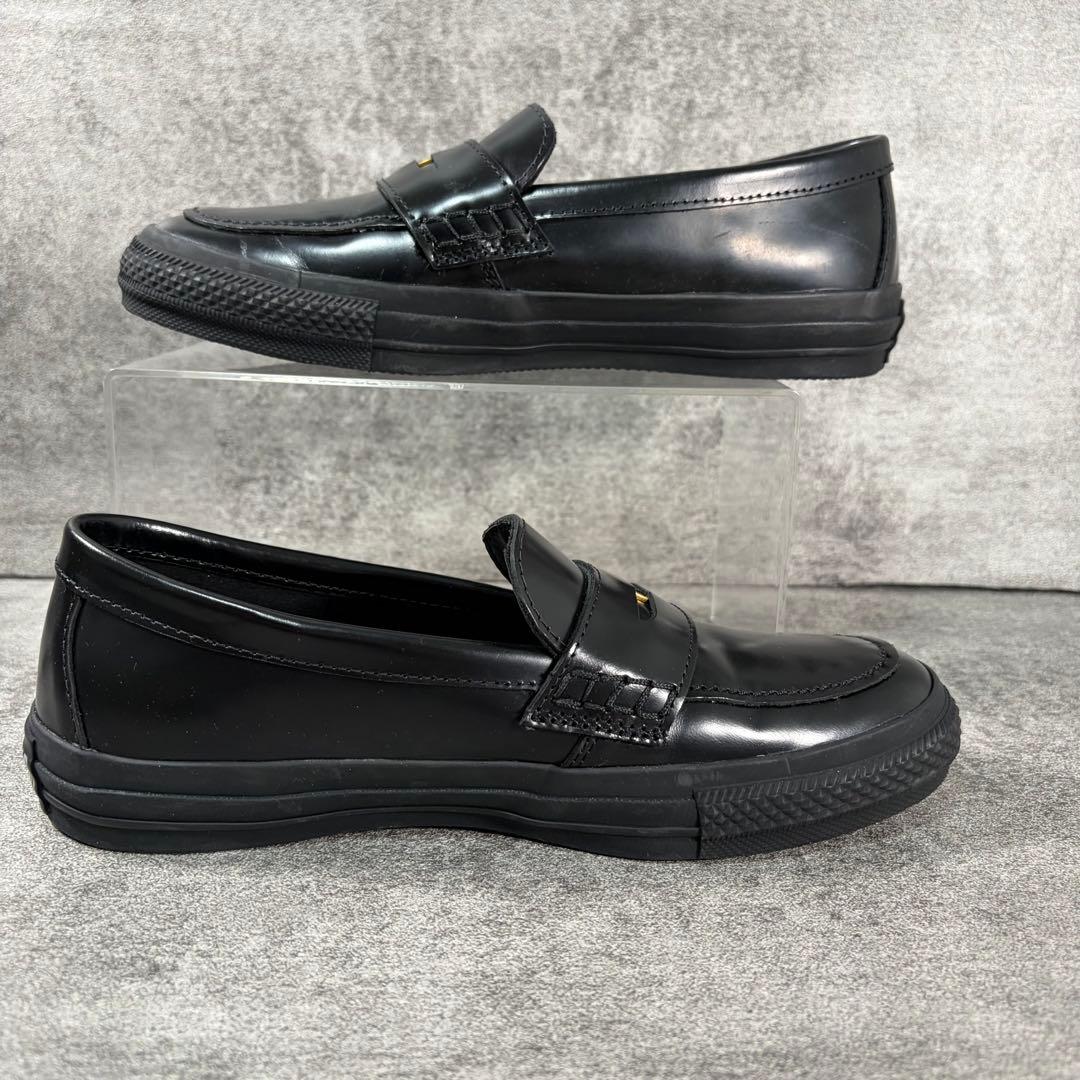 ✨美品✨コンバース オールスター ローファー【24.5】ブラック レザー