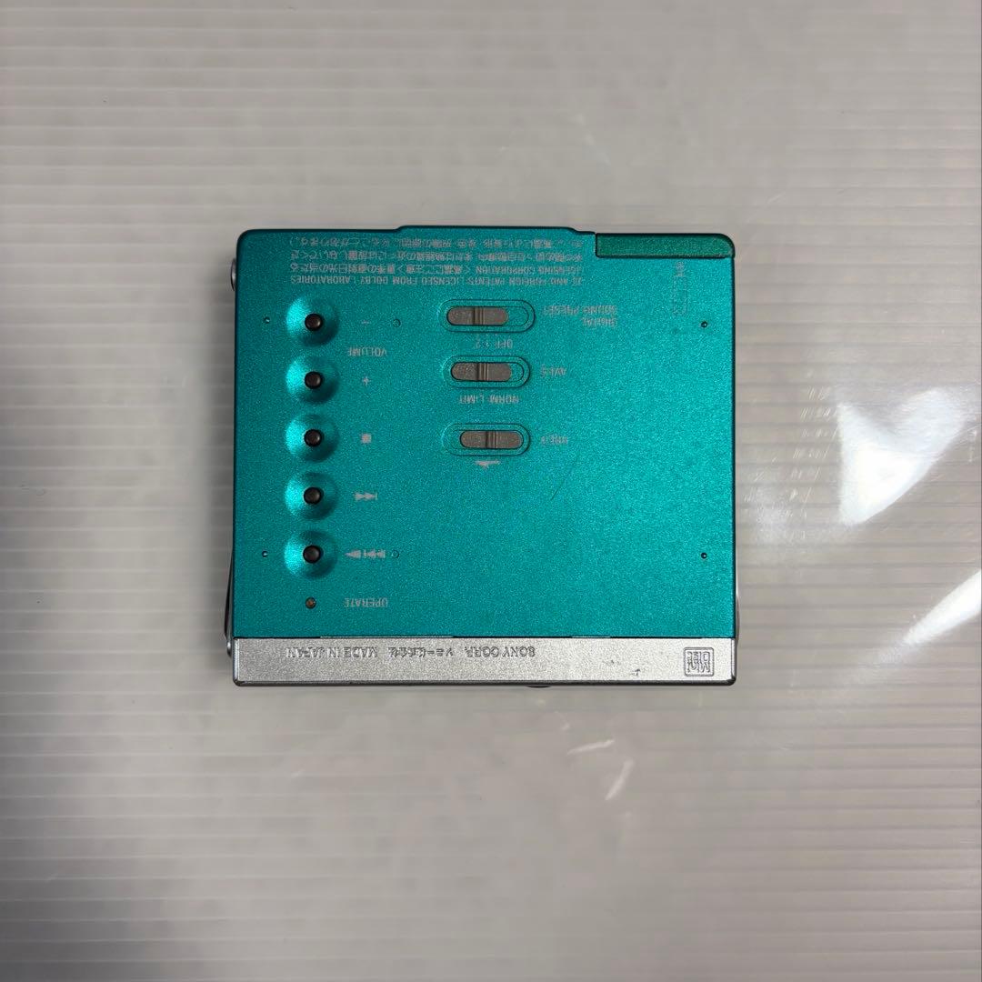 SONY MD WALKMAN ターコイズ