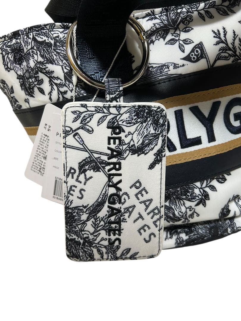 【正規品】PEARLY GATES 花柄カートバッグ