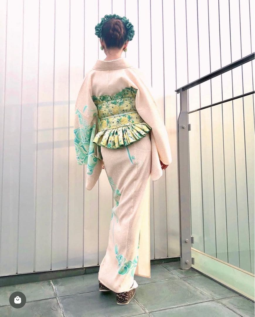 ツバキ庵兵児帯ミニョンパピヨン