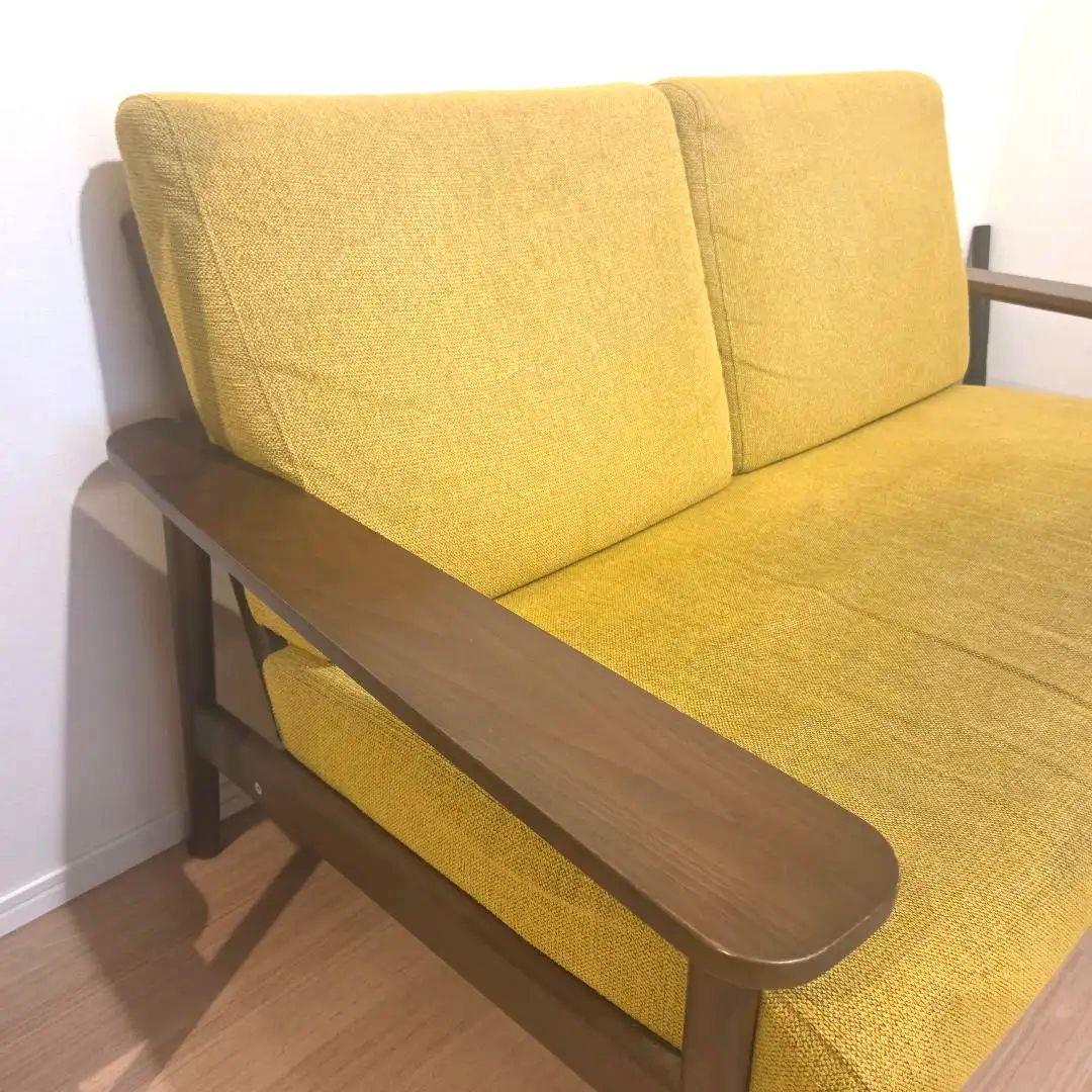 カリモク ソファ 2人掛け　karimoku