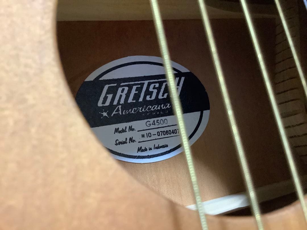 グレッチ Gretsch GRETSCH G4500 Americana アコギ