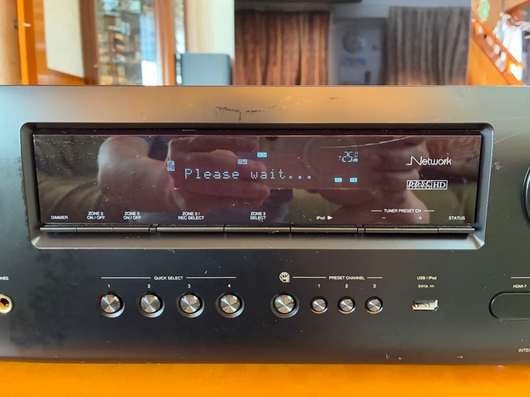 Denon AVサラウンドレシーバー 7.2ch ブラック AVR-3312-K
