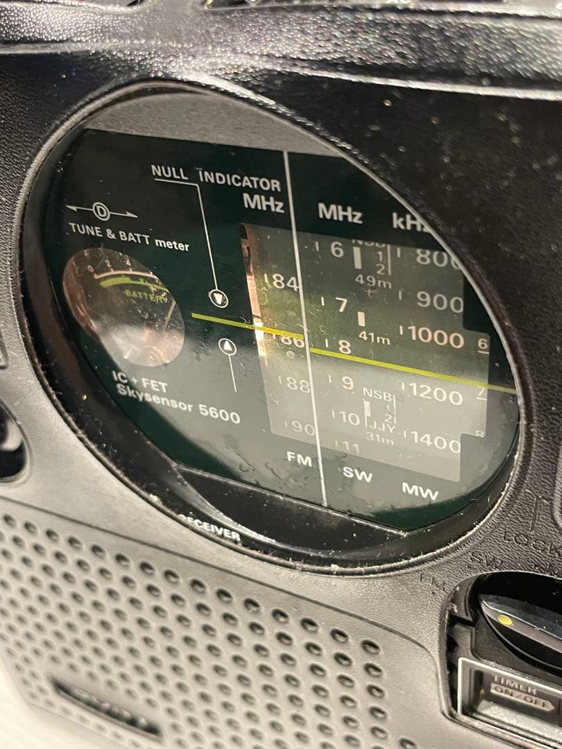 【SONY/ソニー】ICF-5600 トランジスタラジオ 通電確認済