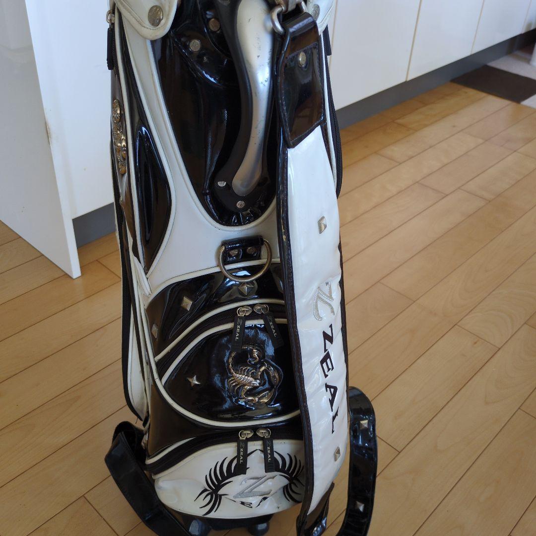 ZEAL ❗️派手❗️スカルデザイン キャディバッグ