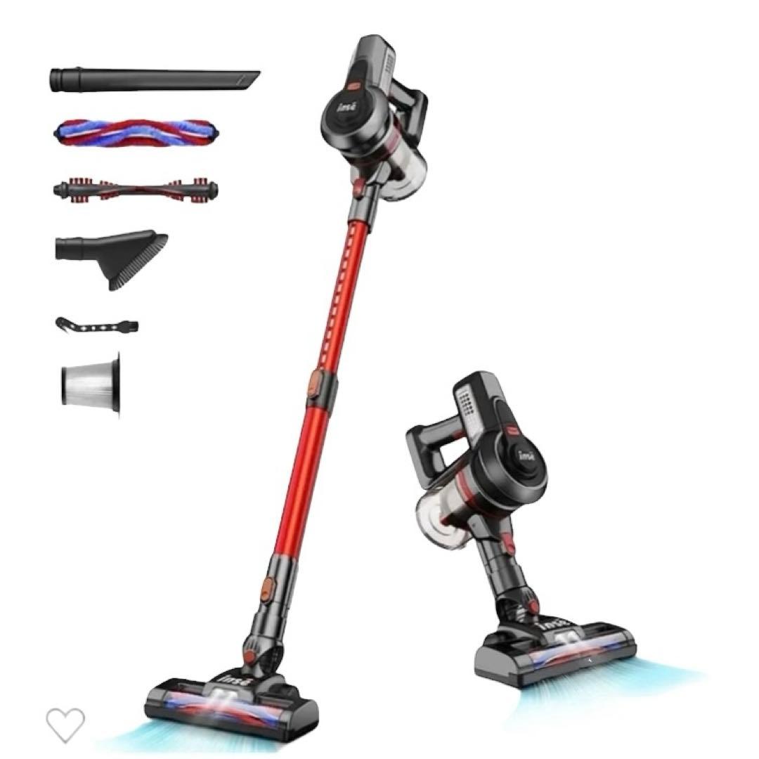 INSE N6 4 in 1 強吸引力コードレスサイクロン充電式掃除機(新品)