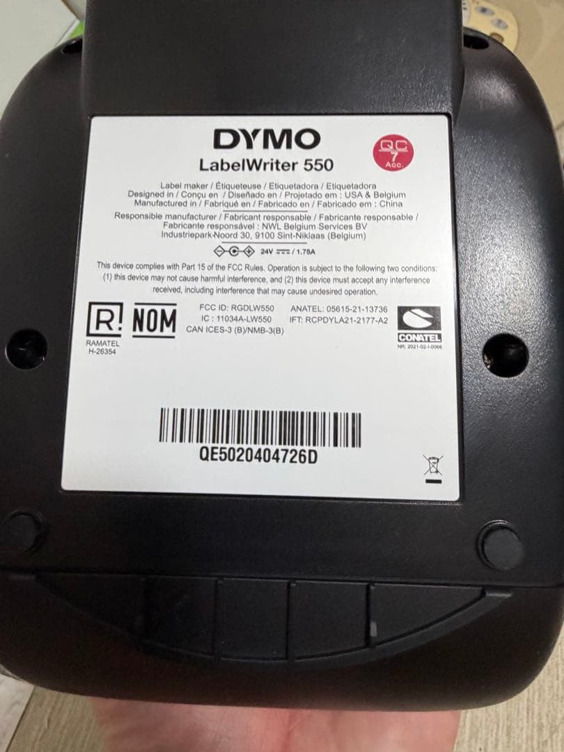 DYMO LabelWriter 550 ラベルプリンター