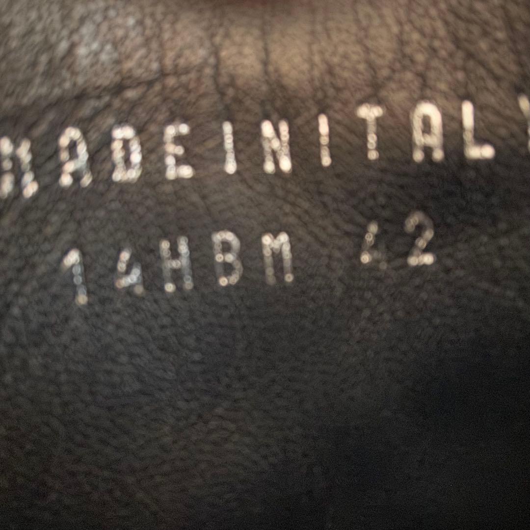 【Archive】DIOR HOMME エナメル レザーシューズ　42