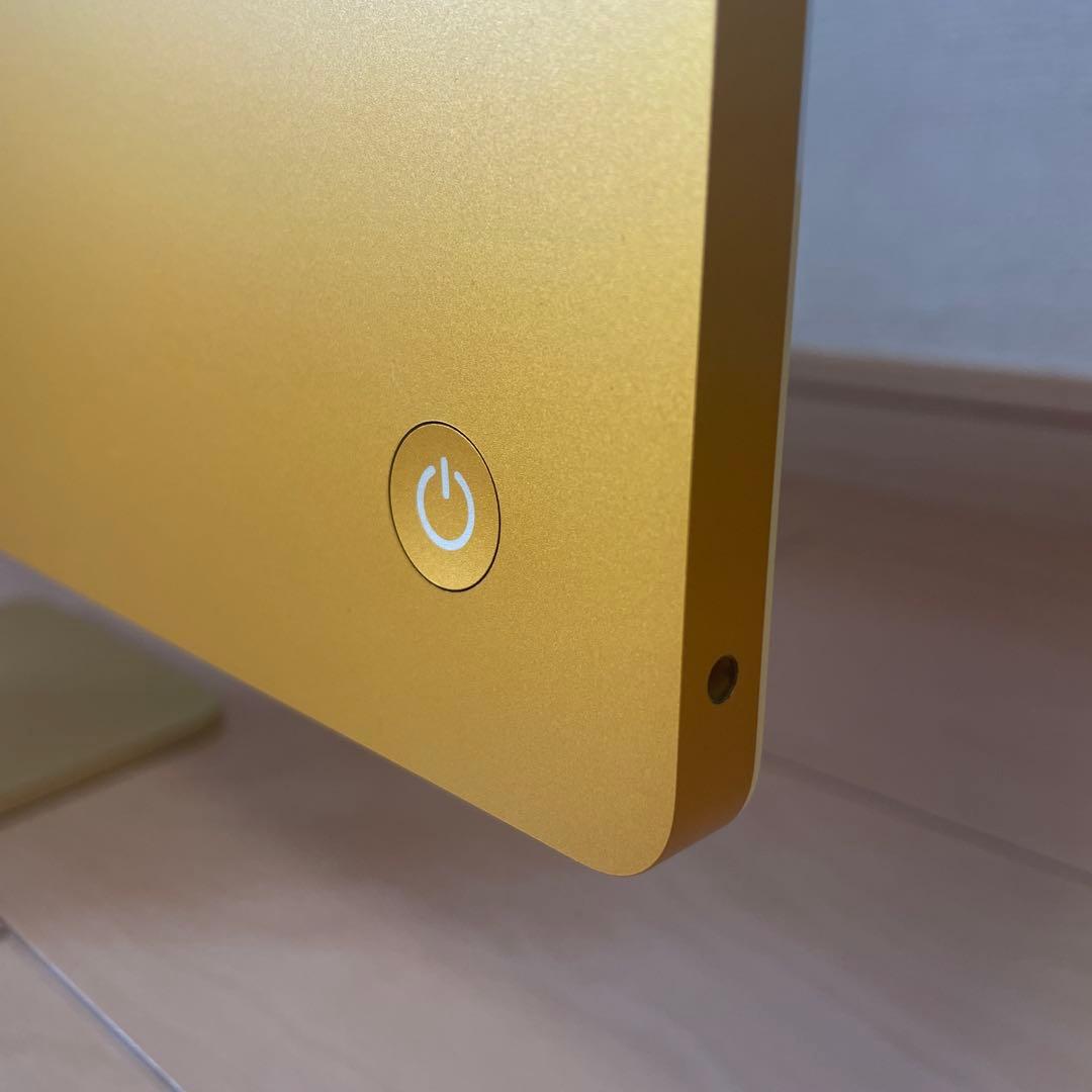 iMac 24インチ M1イエロー 2021 メモリ16GB SSD 256GB