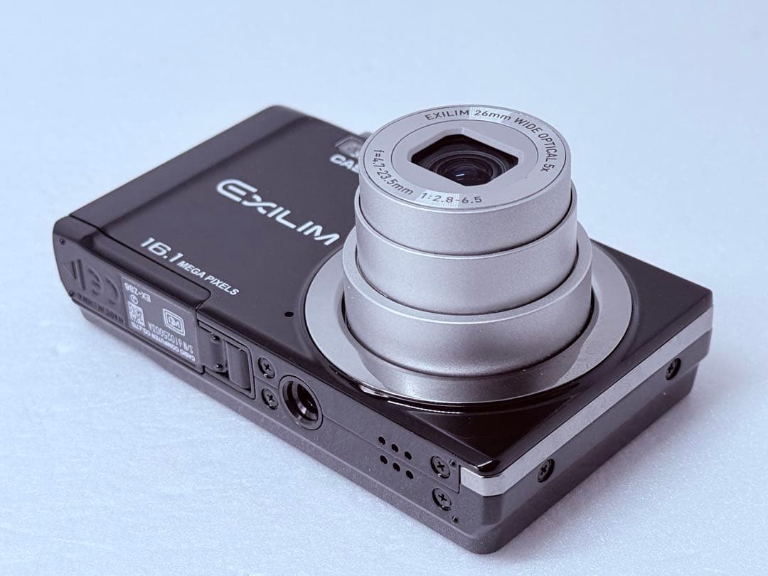 CASIO EXILIM EX-ZS6 ブラック 動作確認済 コンデジ レトロ