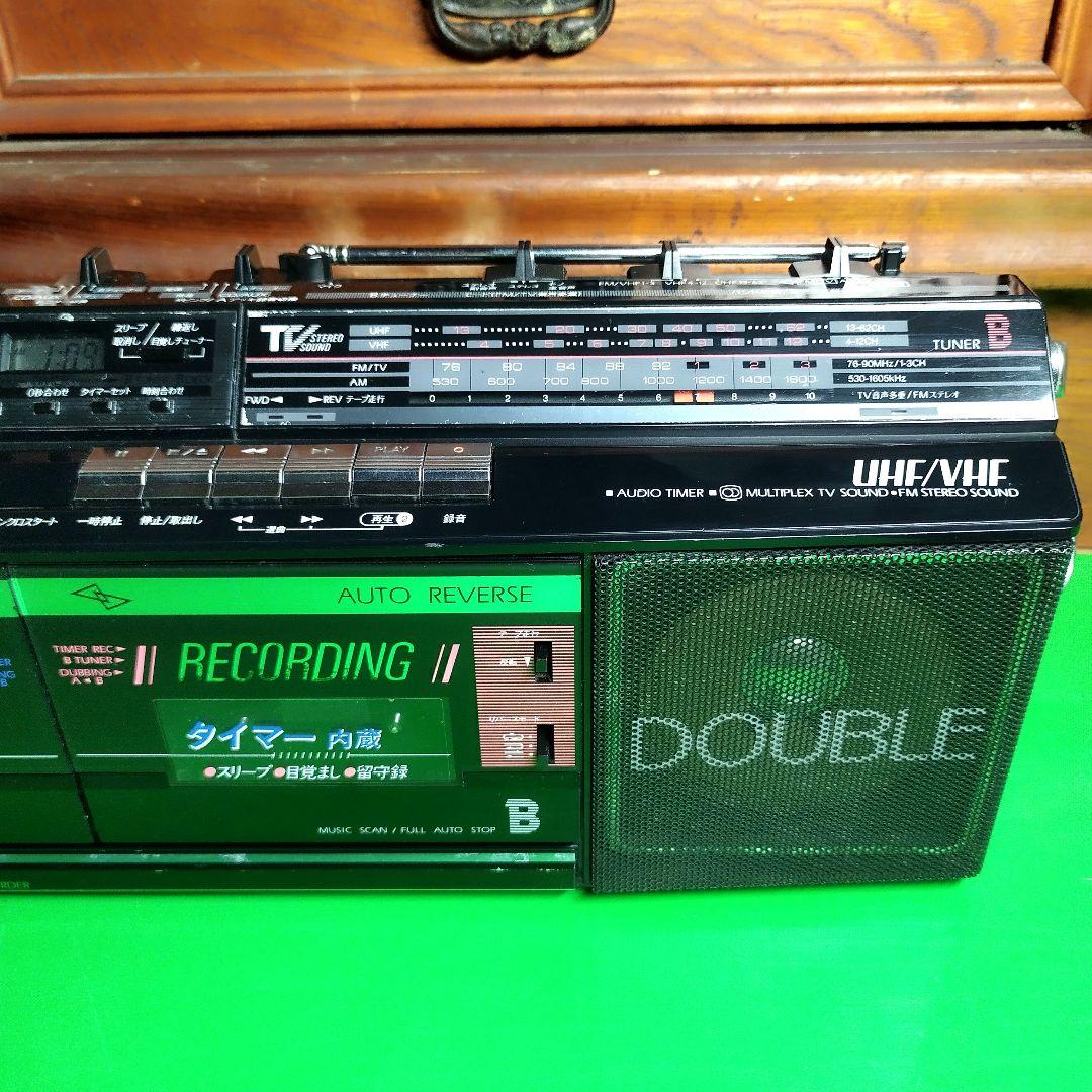 Victor　ダブルラジカセ　RC-W77