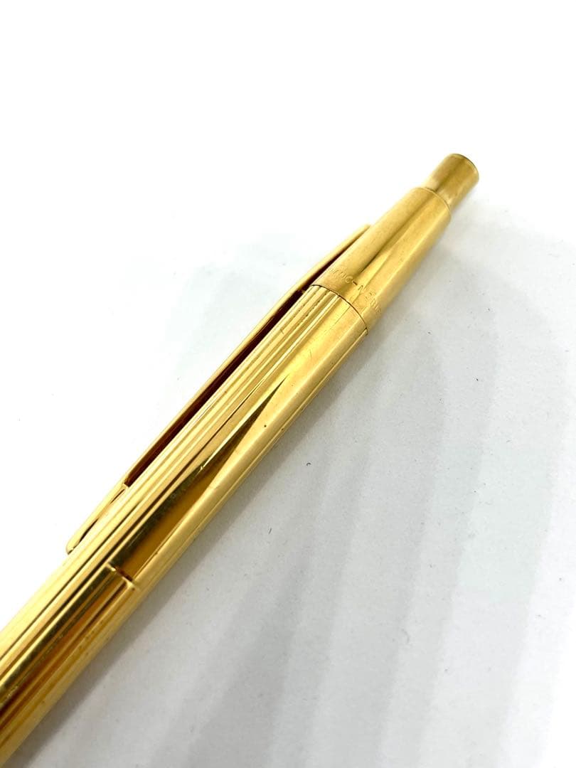 モンブラン　ノブレス　ゴールド　ノック式　ボールペン