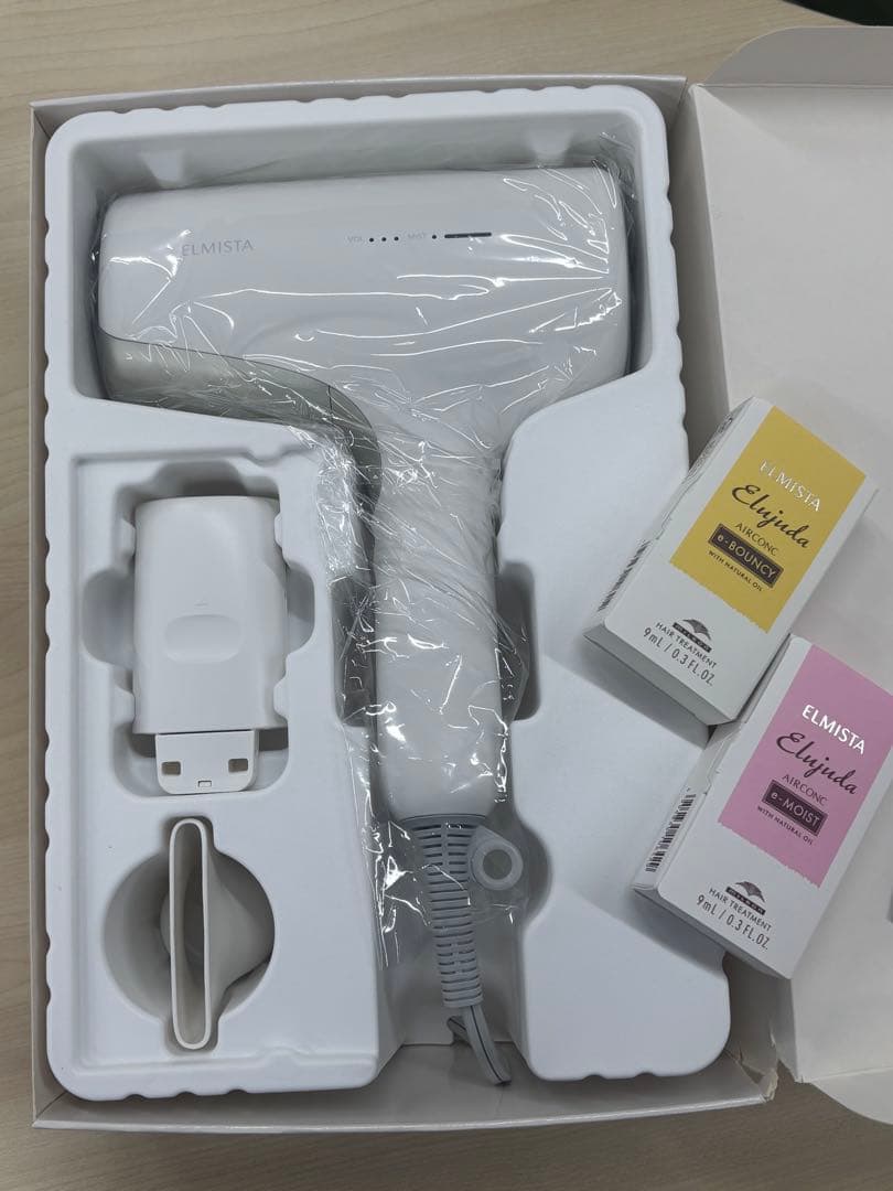 【新品/極美品】ミルボン×パナソニック エルミスタ ドライヤー コンク2種付き