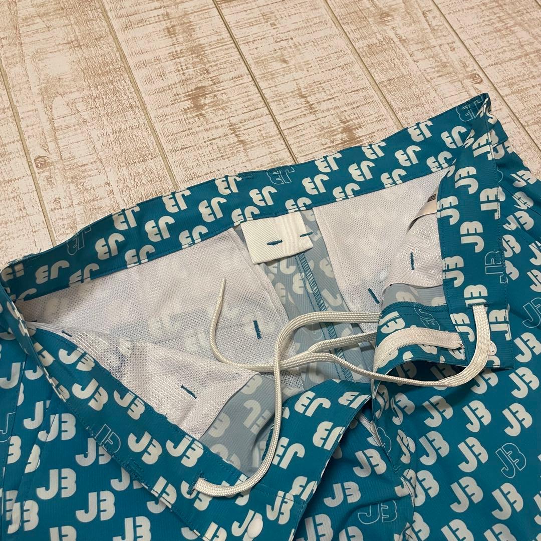 新品 ジャックバニー ロングパンツ JBロゴ ブルー Mサイズ （4）