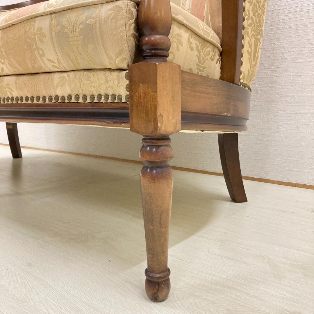 【マルニ】ケントコート KENT COURT　２人掛けソファ　鋲打ち　クラシック