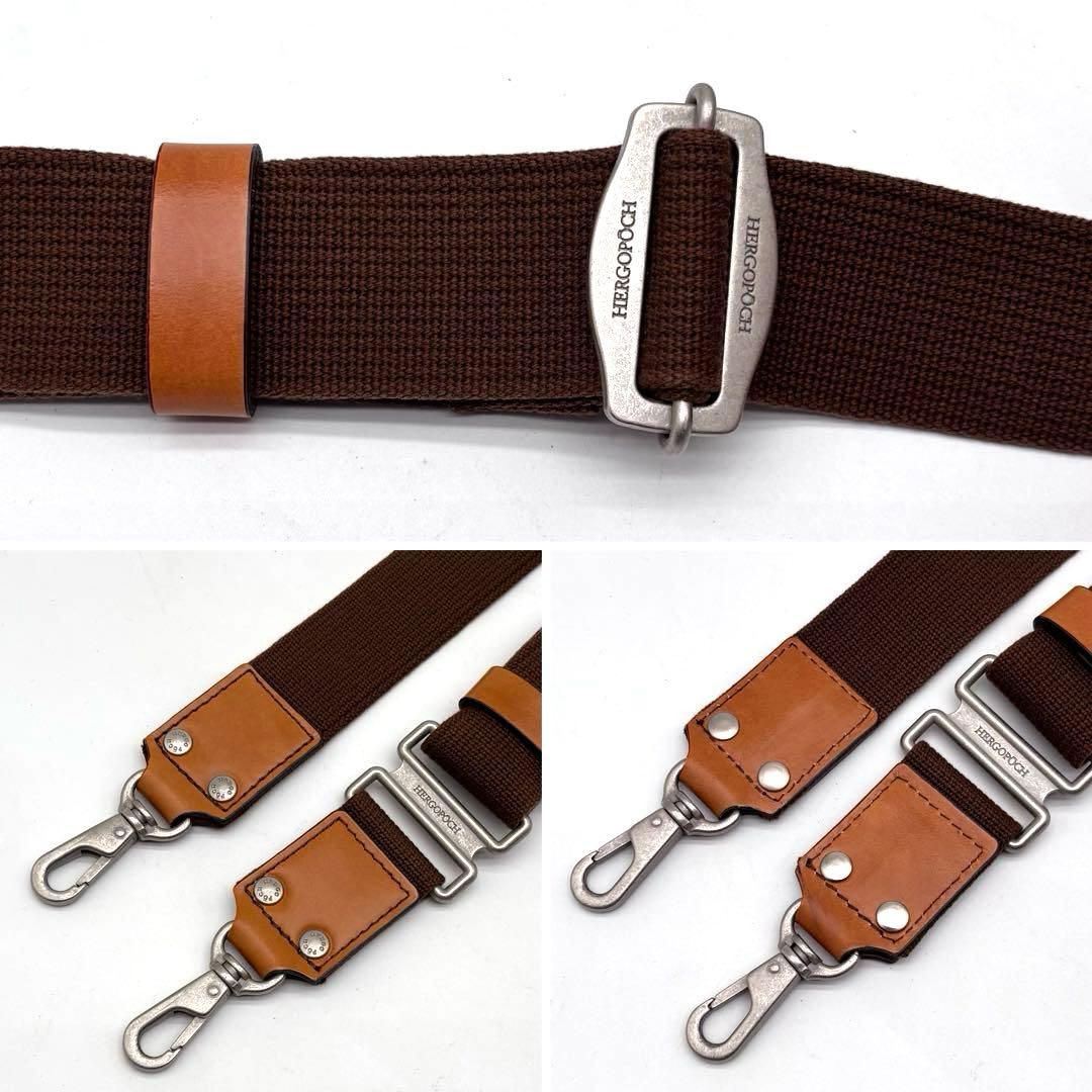 ✨美品✨エルゴポック　ビジネスバッグ　A4可　2way　オールレザー　キャメル