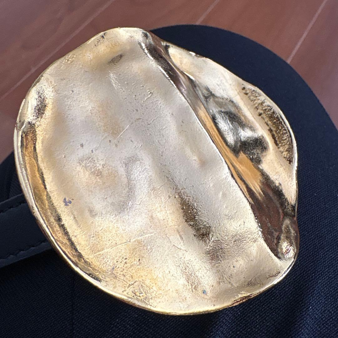 ハルノブムラタ　ゴールドサークル　レザーベルト