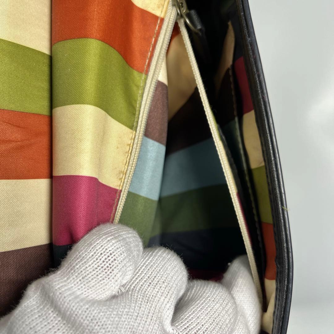 コーチ　ハンドバッグ　ニューウィリス2wayブラック　レザー　19132