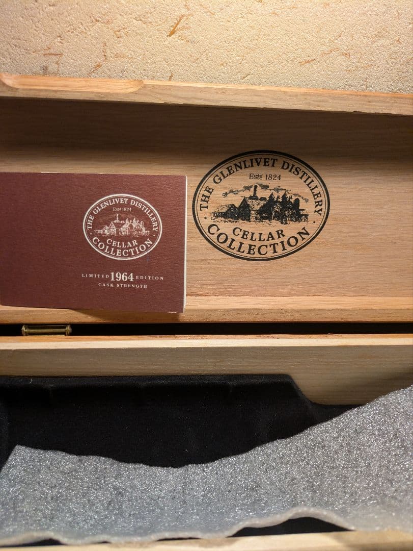 THE GLENLIVET CELLAR COLLECTION 1964 空瓶