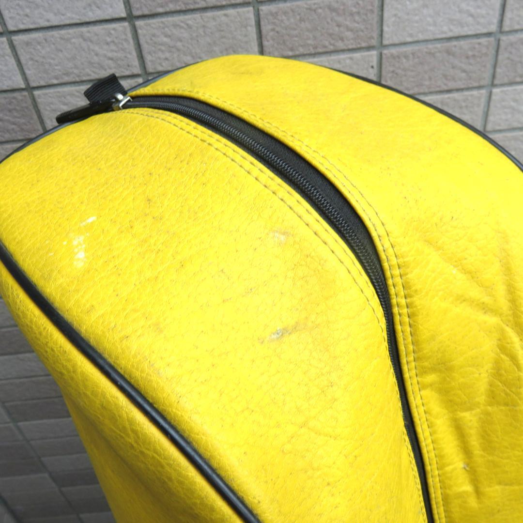 MU SPORTS MUスポーツ キャディバッグ ゴルフバッグ　イエロー