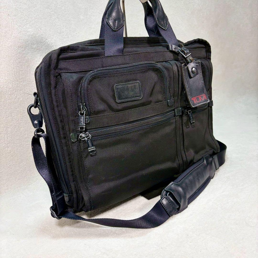 【美品✨】トゥミ　TUMI ビジネスバッグ　3way 2層　黒26114DH