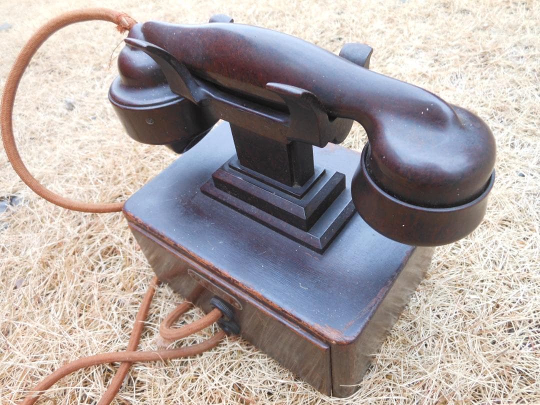 アンティーク　電話機　インターフォン　英国製　ディクトグラフ電話システム