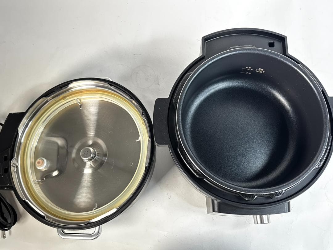 IRIS OHYAMA 電気圧力鍋 PMPC-MA4 ブラック 23年製