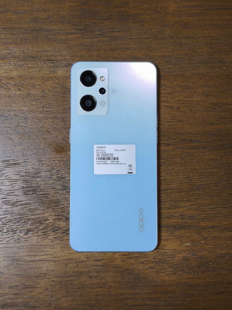 OPPO Reno7 A 本体 クリアケース付き　中古