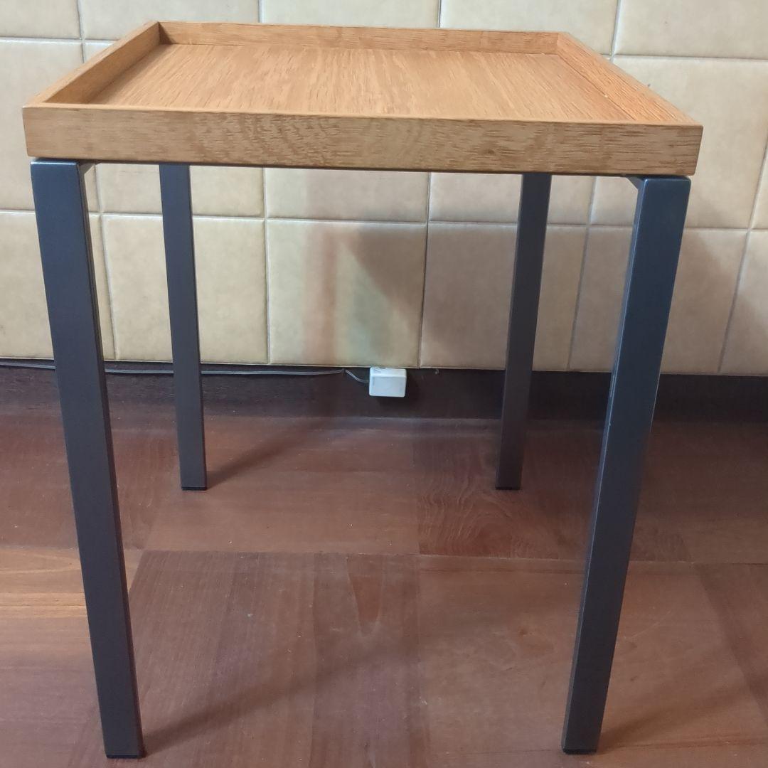 KFF CARRY　サイドテーブル　オーク材