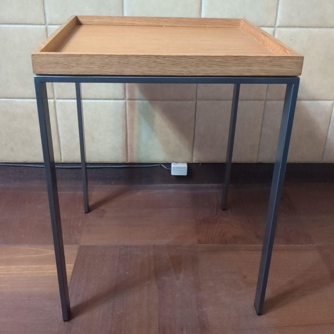 KFF CARRY　サイドテーブル　オーク材