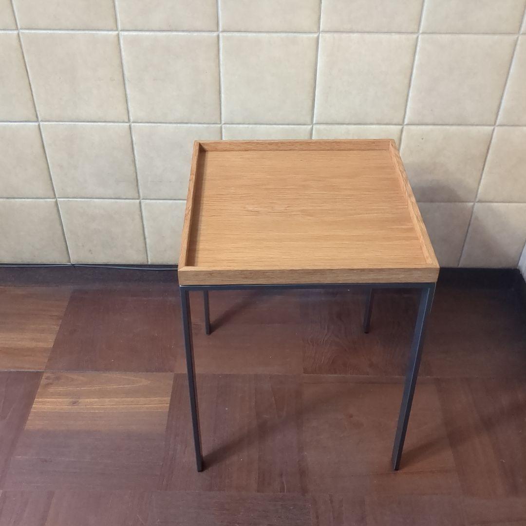 KFF CARRY　サイドテーブル　オーク材