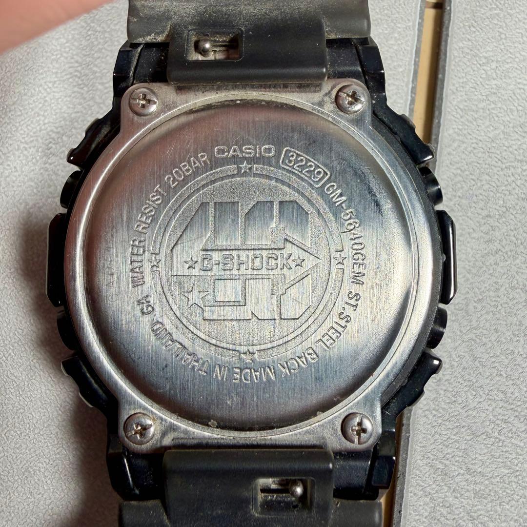 【G-SHOCK40周年記念】GM-5640GEM-1JR 限定モデル