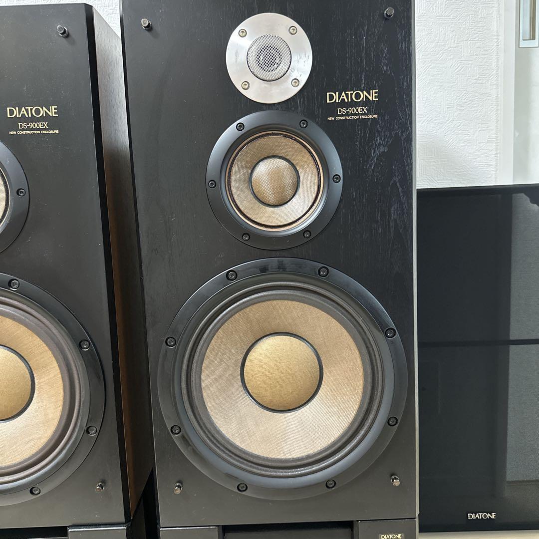美品　専用スタンド付き DIATONE DS-900EX 3WAY 2本セット②