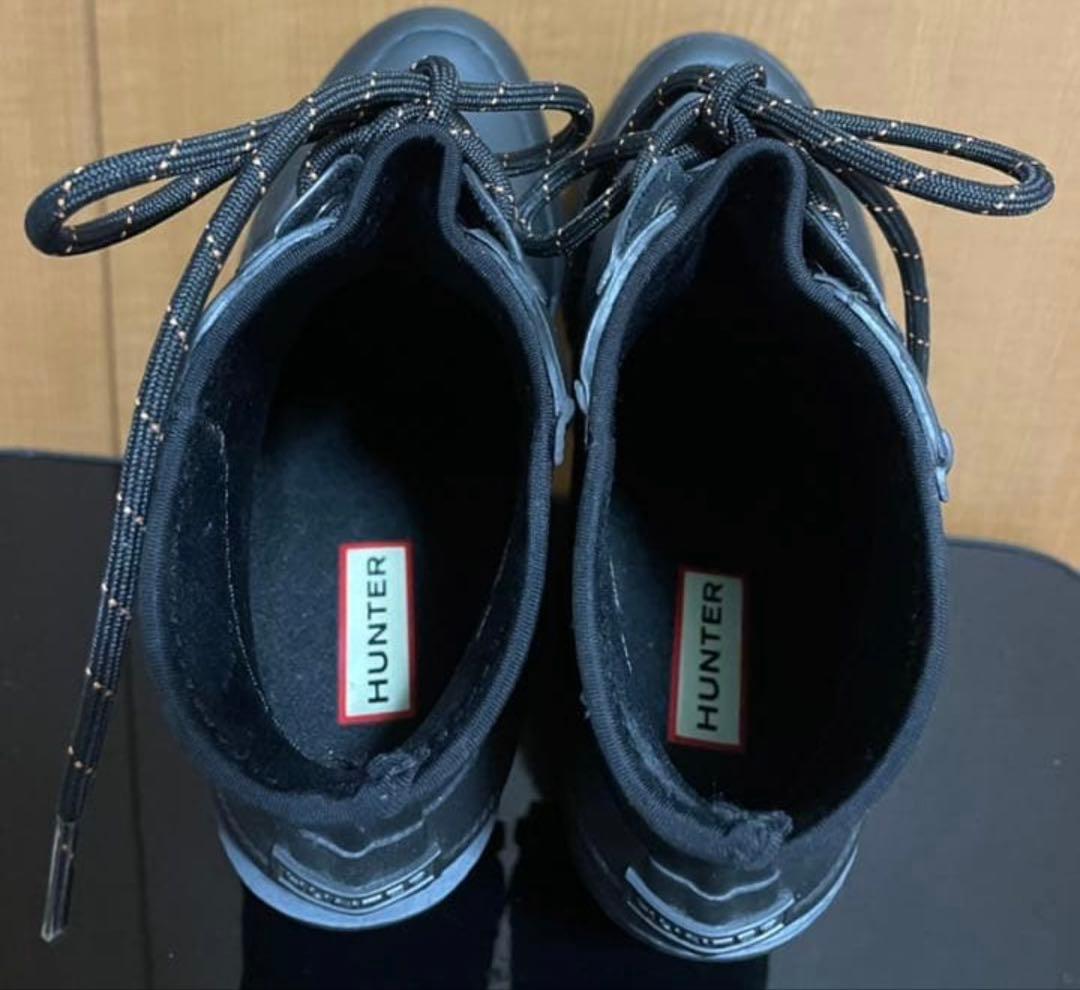 HUNTER ハンター ヒール付 レインブーツ